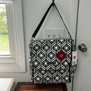 Petunia Pickle Bottom Evening in Islington Boxy Backpack/Diaper Bag,NWT